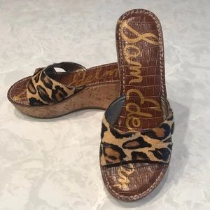 Sam Edelman Platform Leopard 🐆 Sandals